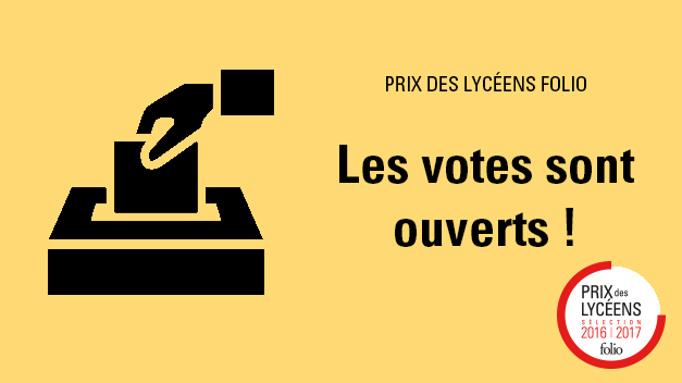 Prix des lycéens Folio : Les votes sont ouverts !